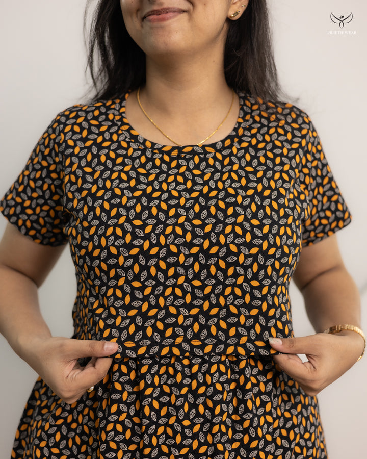Fouzia1 SoftCotton Full Length Maternity Loungewear