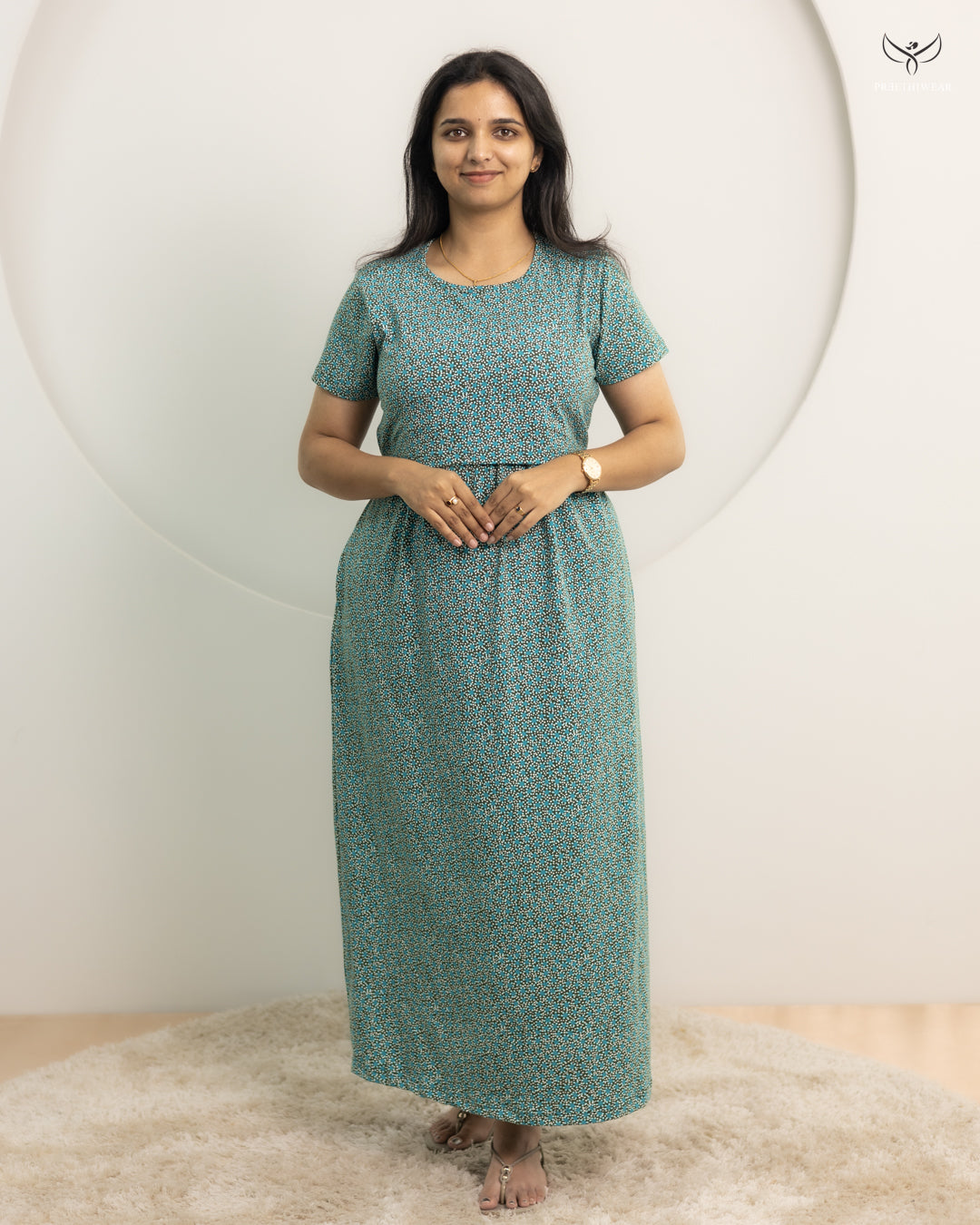 Tamira SoftCotton Full Length Maternity Loungewear