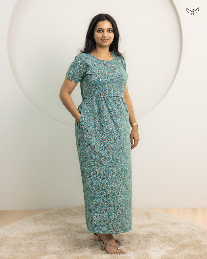 Tamira SoftCotton Full Length Maternity Loungewear
