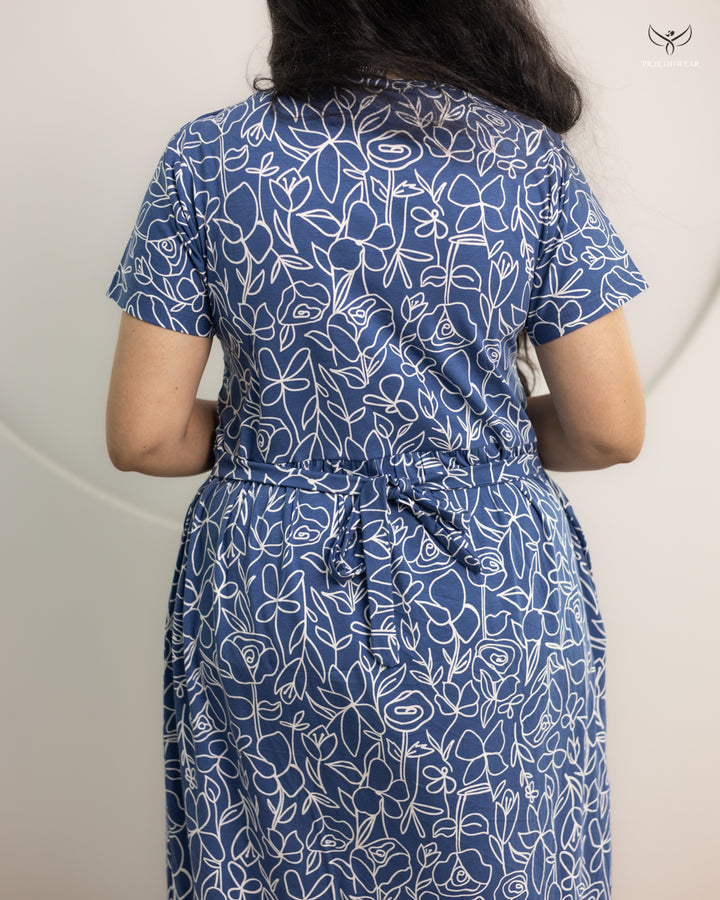 Radhya SoftCotton Full Length Maternity Loungewear