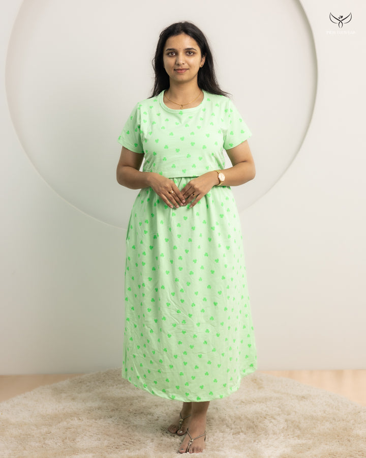 Ishi SoftCotton Calf Length Maternity Loungewear