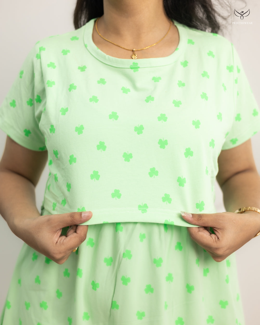 Ishi SoftCotton Calf Length Maternity Loungewear
