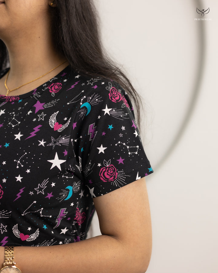 Nihal SoftCotton Full Length Maternity Loungewear