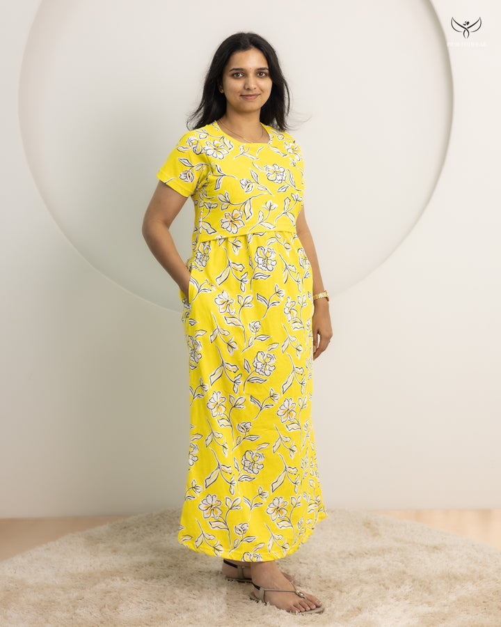 Inaka SoftCotton Full Length Maternity Loungewear