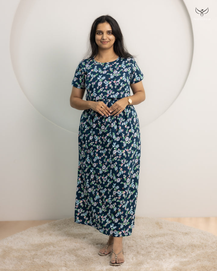 Neysa SoftCotton Full Length Maternity Loungewear
