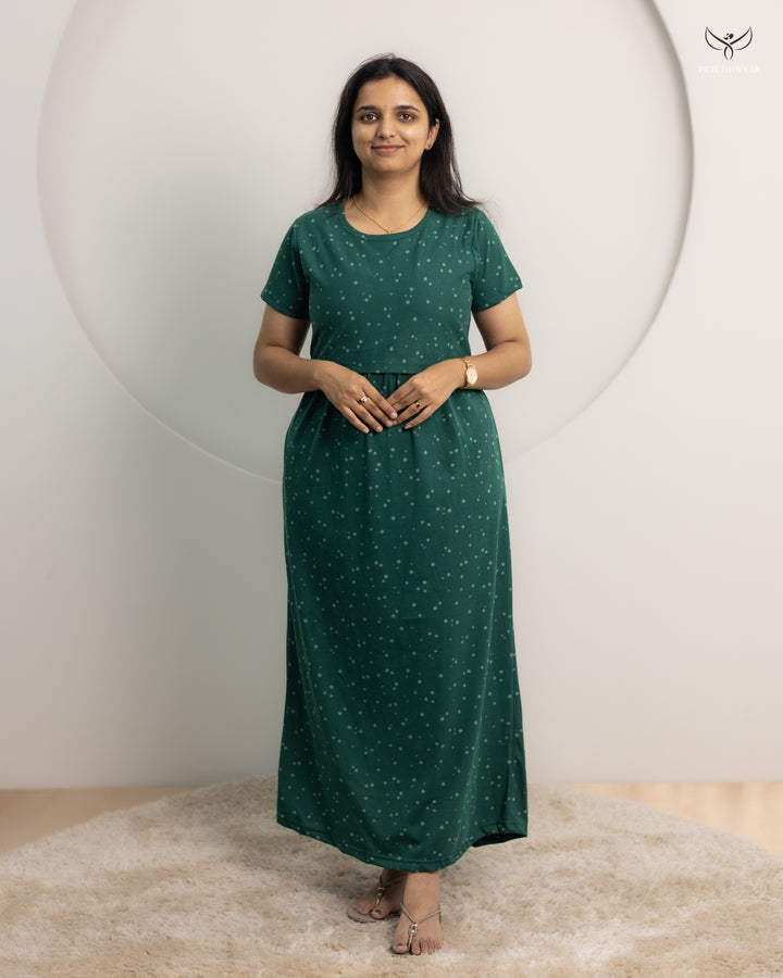Mazhil SoftCotton Full Length Maternity Loungewear