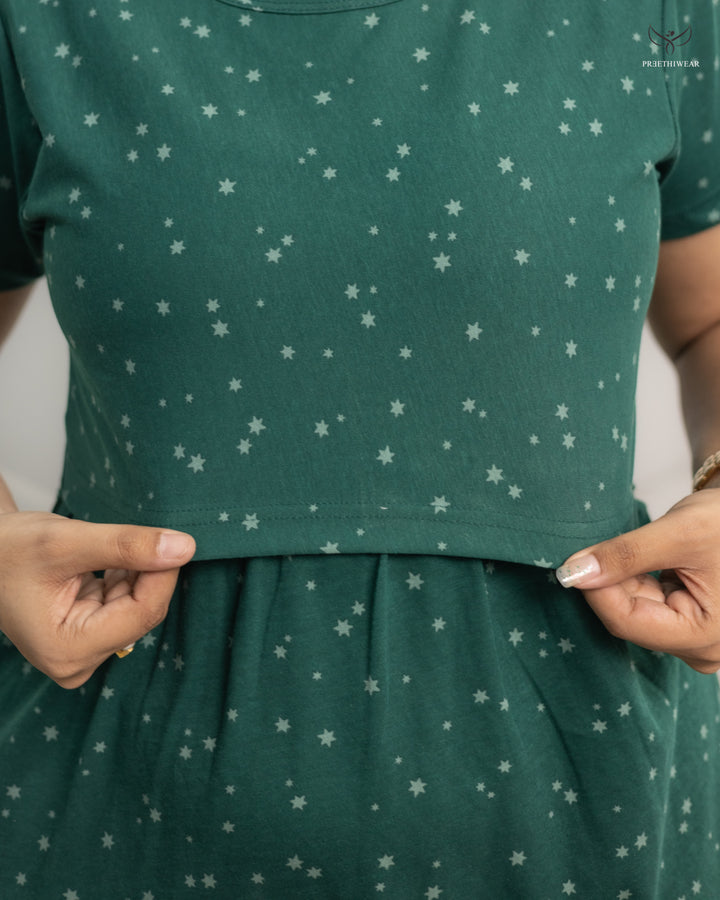 Mazhil SoftCotton Full Length Maternity Loungewear