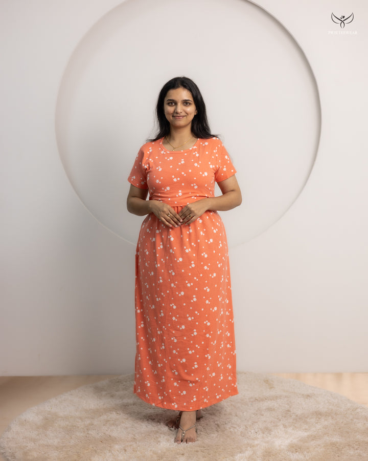 Jemimah SoftCotton Full Length Maternity Loungewear
