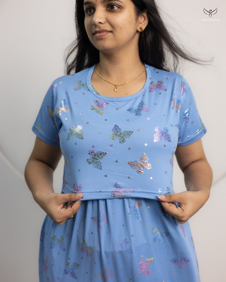 Lavika Lightweight SoftCotton Full Length Maternity Loungewear