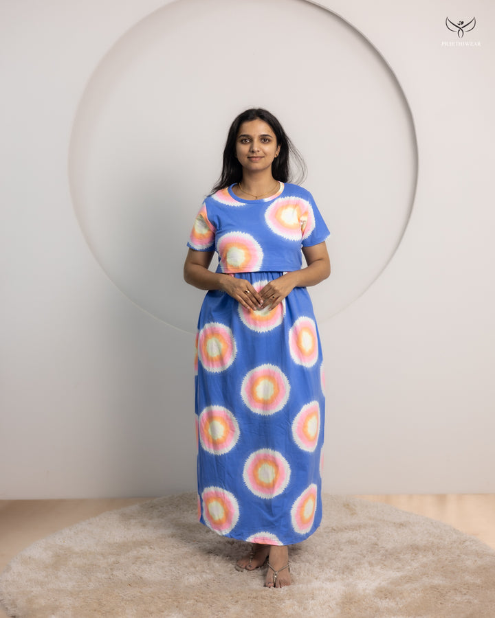 Shaliya Thick Cotton Full Length Maternity Loungewear