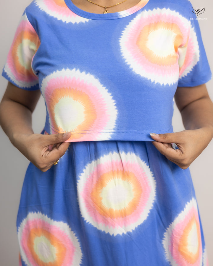 Shaliya Thick Cotton Full Length Maternity Loungewear