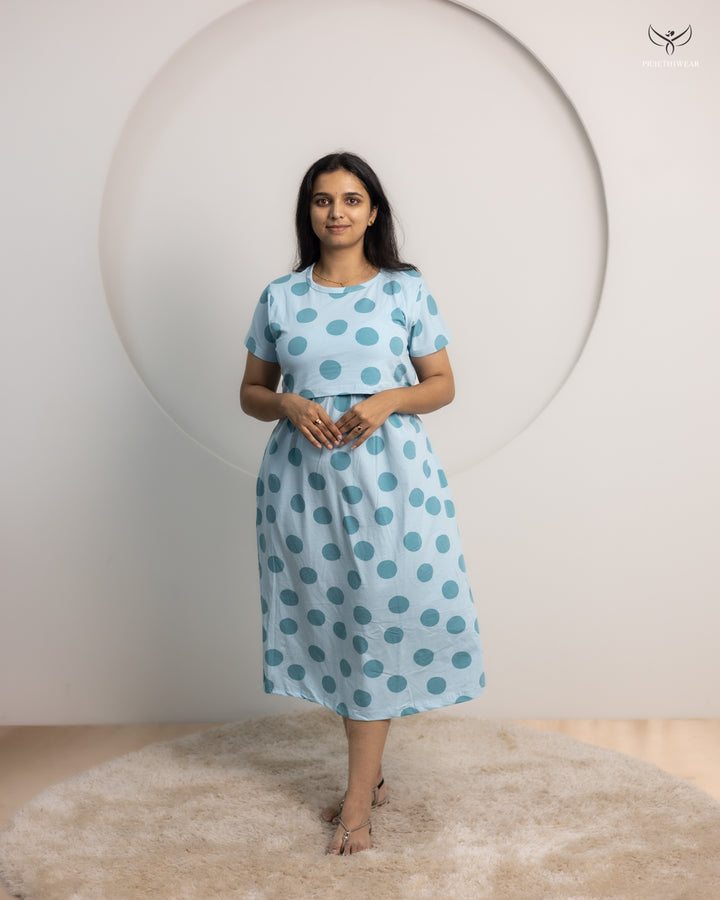Kivira SoftCotton Calf Length Maternity Loungewear