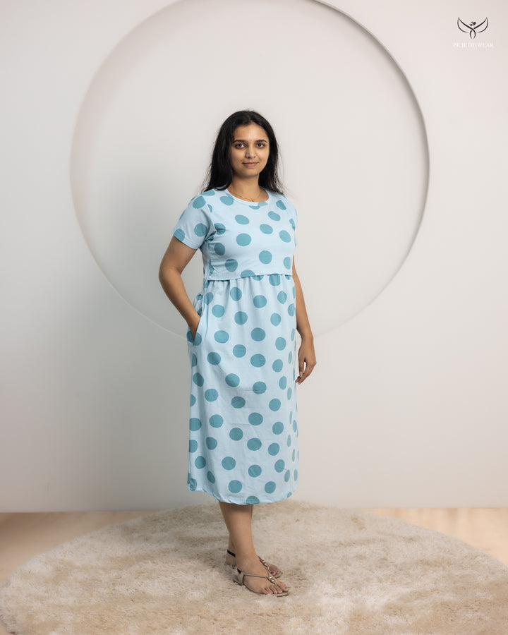 Kivira SoftCotton Calf Length Maternity Loungewear