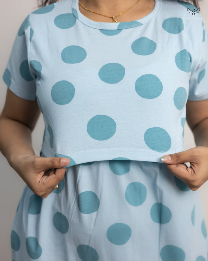 Kivira SoftCotton Calf Length Maternity Loungewear