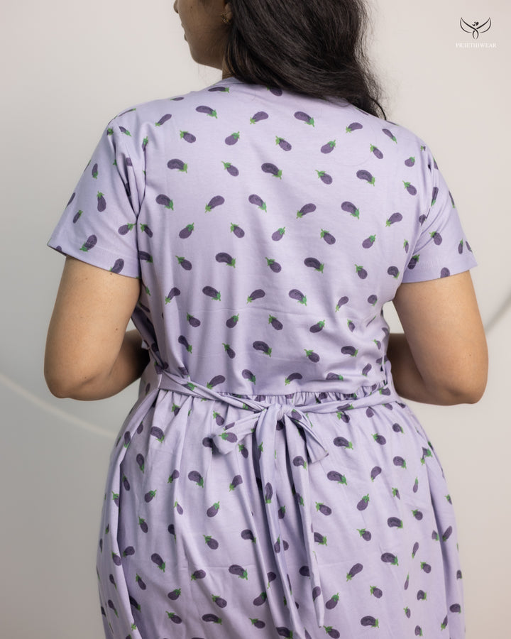 Tvarita SoftCotton Calf Length Maternity Loungewear