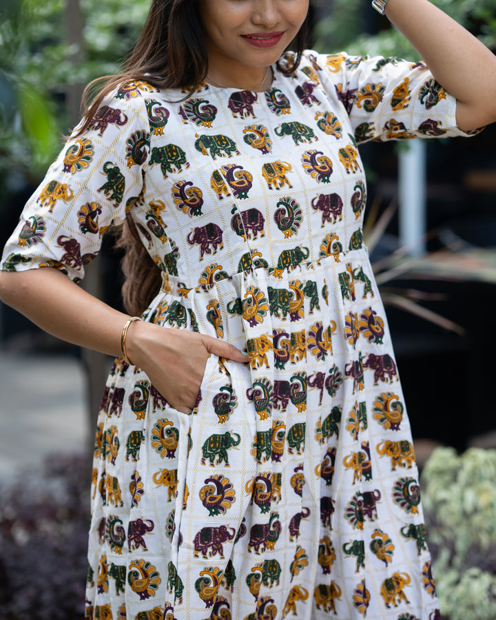 Kanmani Maternity Kurthi