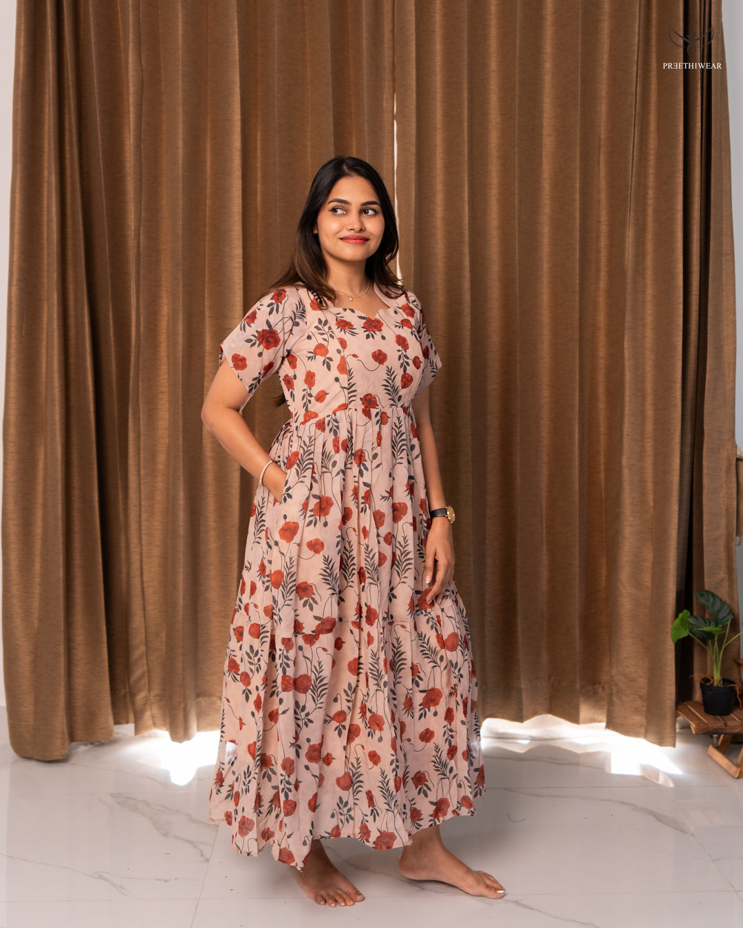 Pravallika Maternity Dress (PREORDER-SEP20)