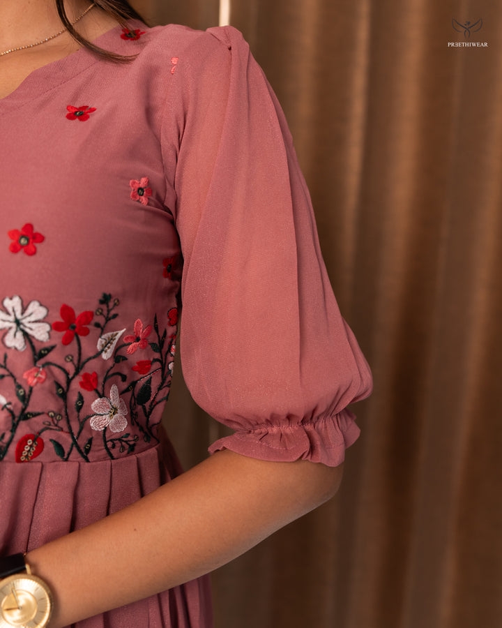 Suha3  Maternity Dress  with center Zip(PREORDER-OCT10)