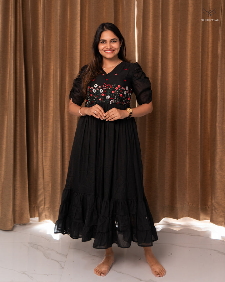Afrin Maternity Dress with center Zip (PREORDER-OCT10)