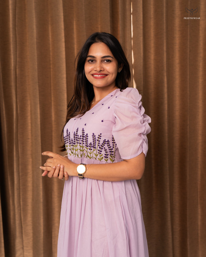 Gayana1  Maternity Dress with center Zip (PREORDER-OCT10)