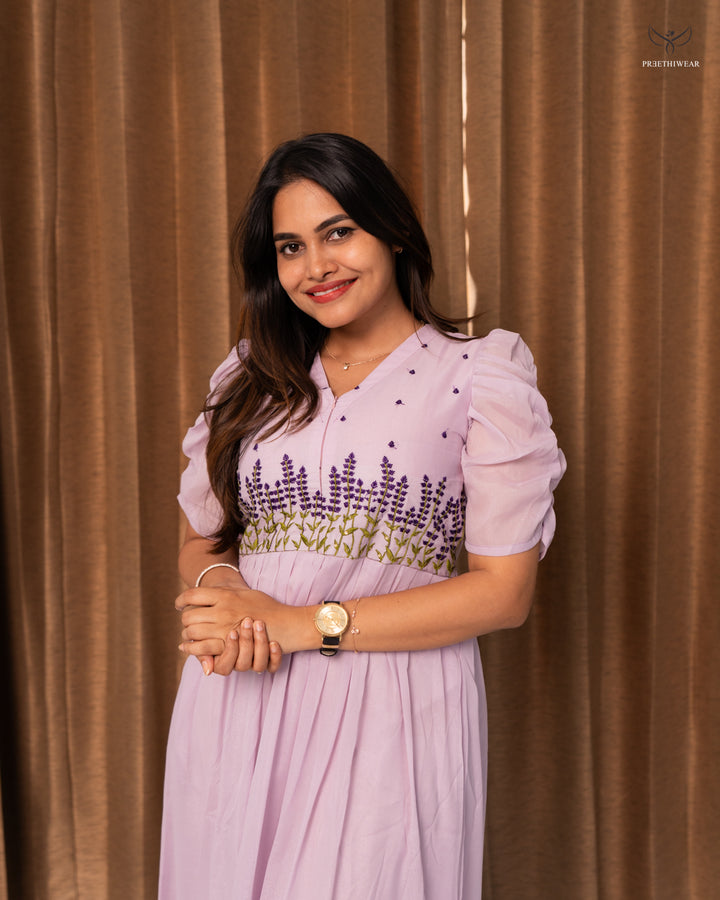 Gayana1  Maternity Dress with center Zip (PREORDER-OCT10)