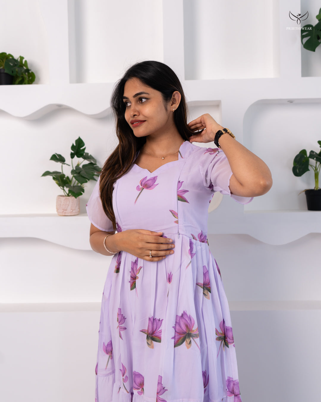 Ancil  Maternity Dress (PREORDER-SEP20)