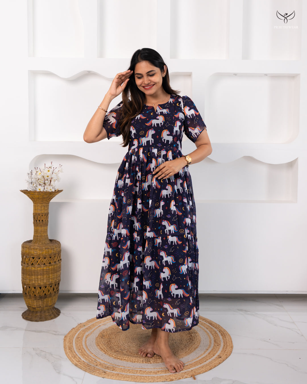 Garla Maternity Dress (PREORDER-SEP20)