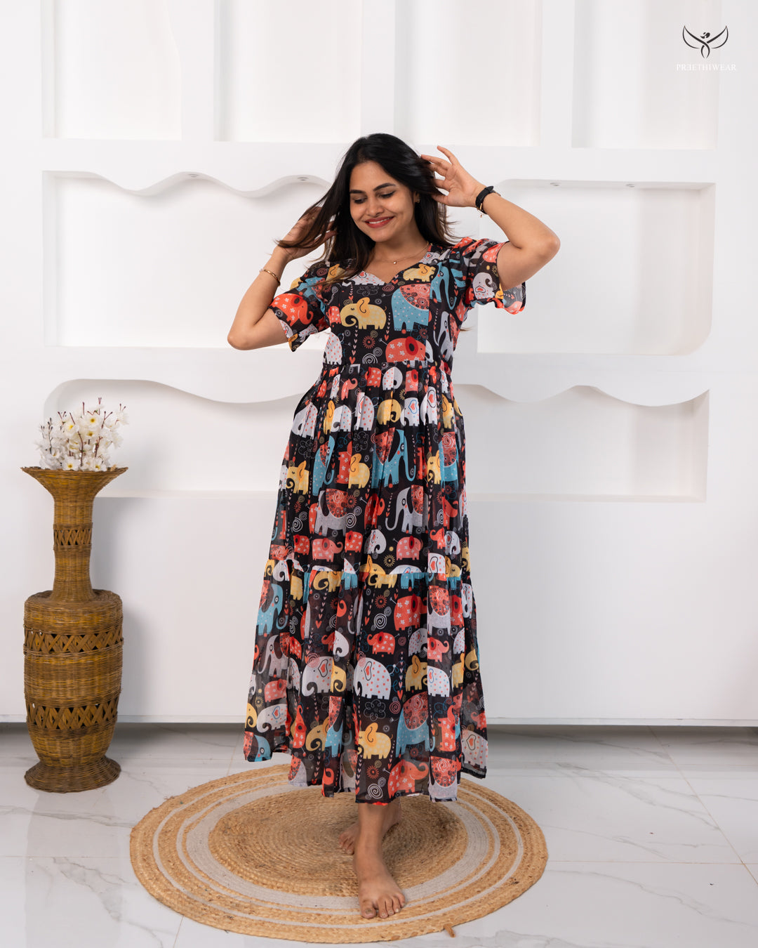 Prathi  Maternity Dress(PREORDER-NOV29)