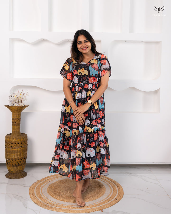 Prathi  Maternity Dress(PREORDER-NOV29)