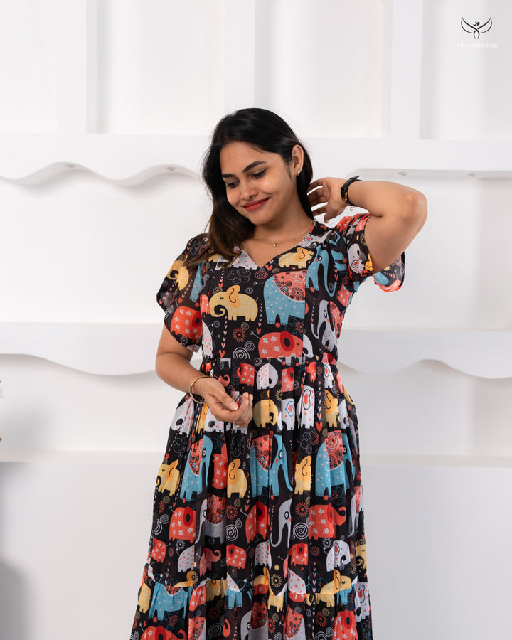Prathi  Maternity Dress(PREORDER-NOV29)