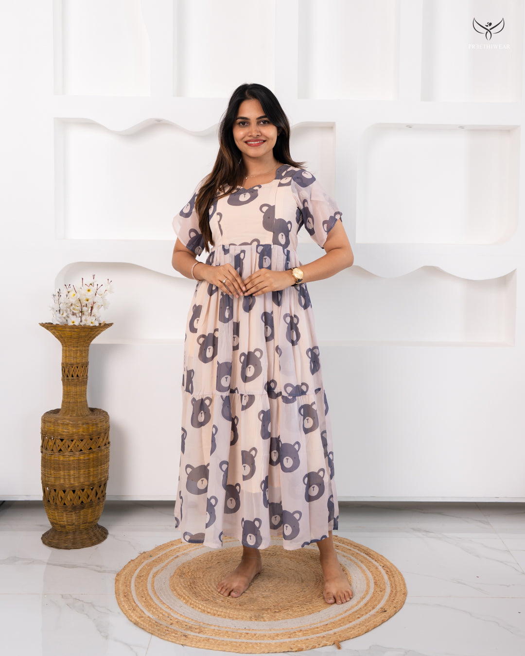 Suparna  Maternity Dress(PREORDER-SEP20)