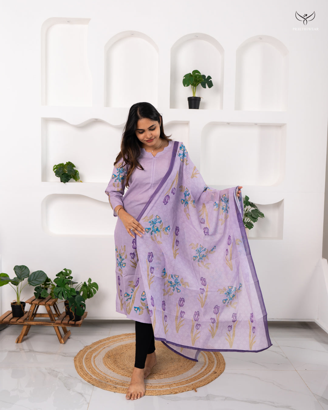 Rithu Maternity Dress with center Zip