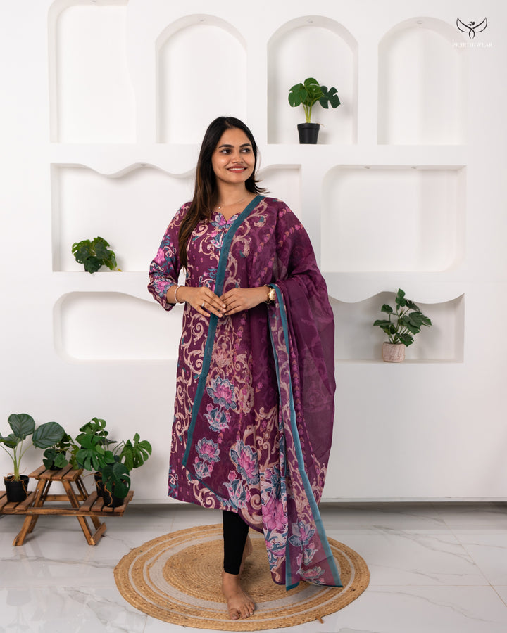 Roshni Maternity Dress with center Zip