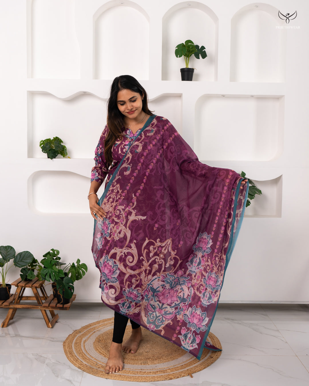 Roshni Maternity Dress with center Zip