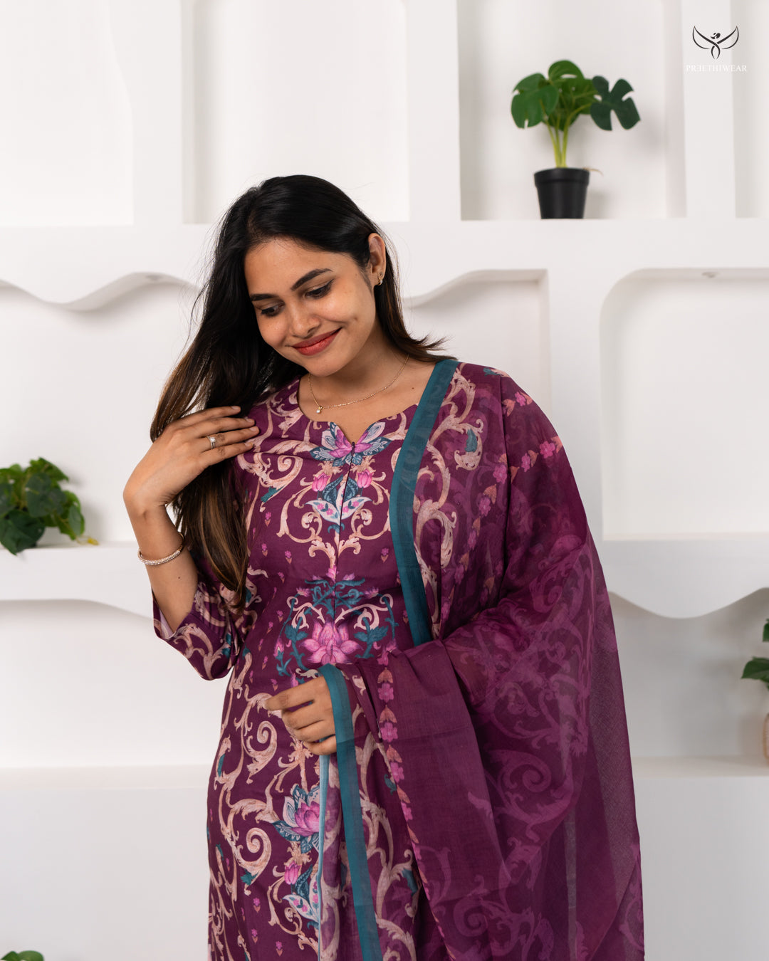 Roshni Maternity Dress with center Zip