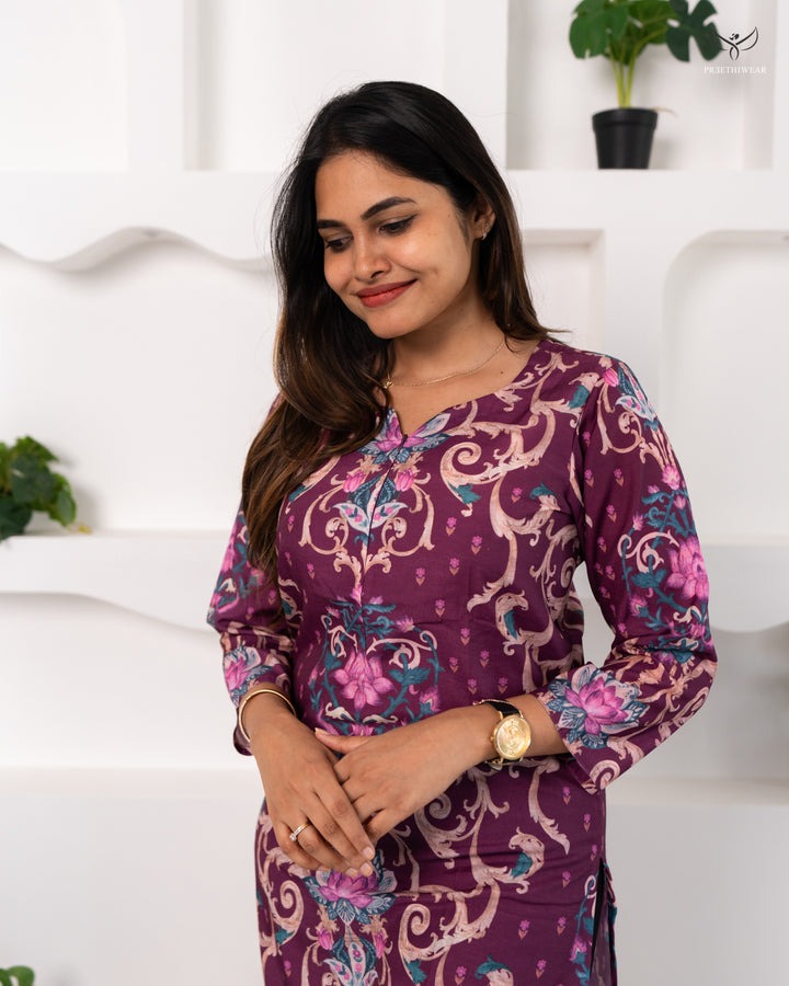 Roshni Maternity Dress with center Zip