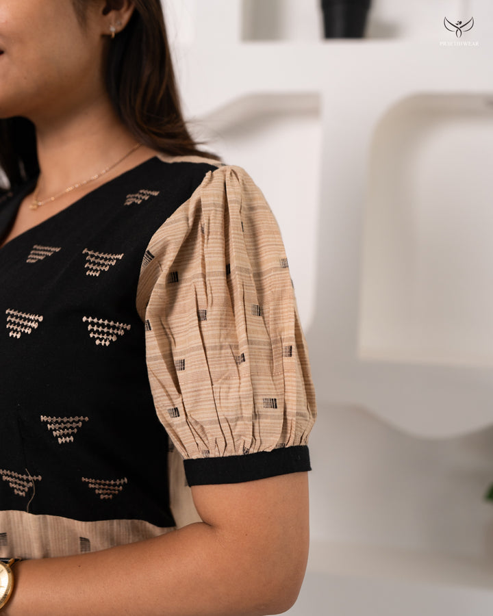 Rubika Maternity Dress with center Zip (PREORDER-OCT10)