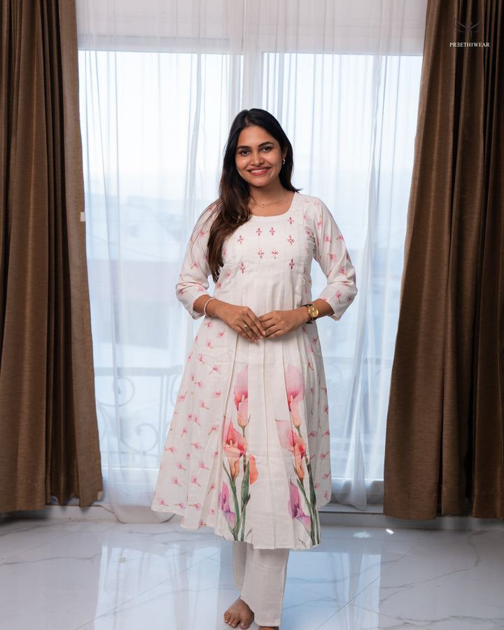 Bharathi3 Maternity Dress