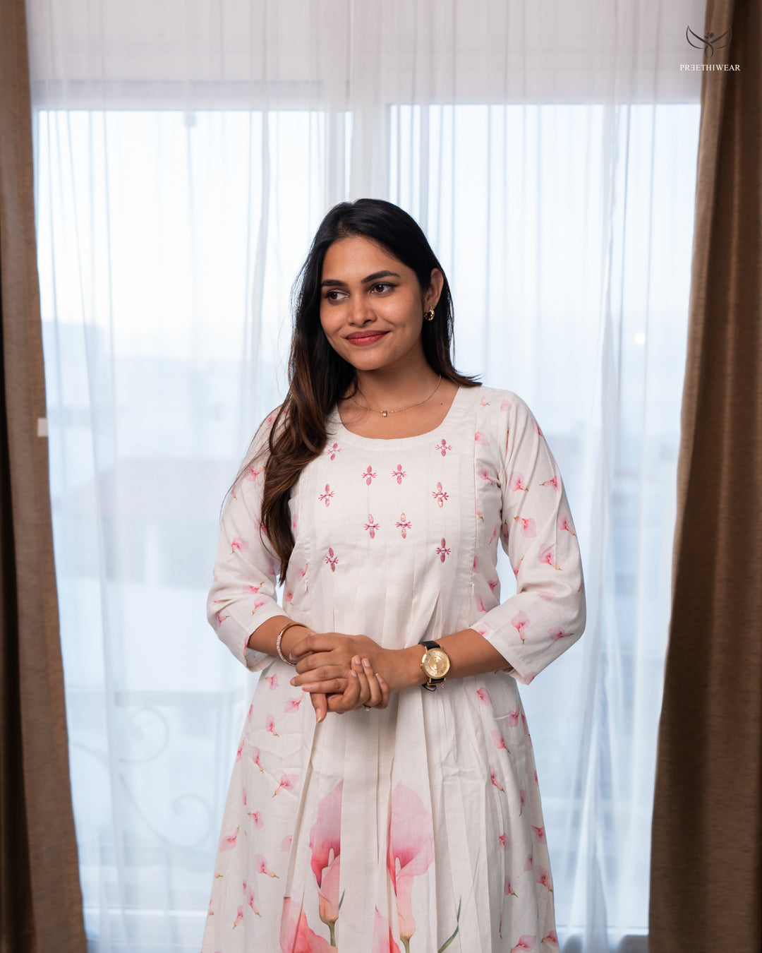 Bharathi3 Maternity Dress