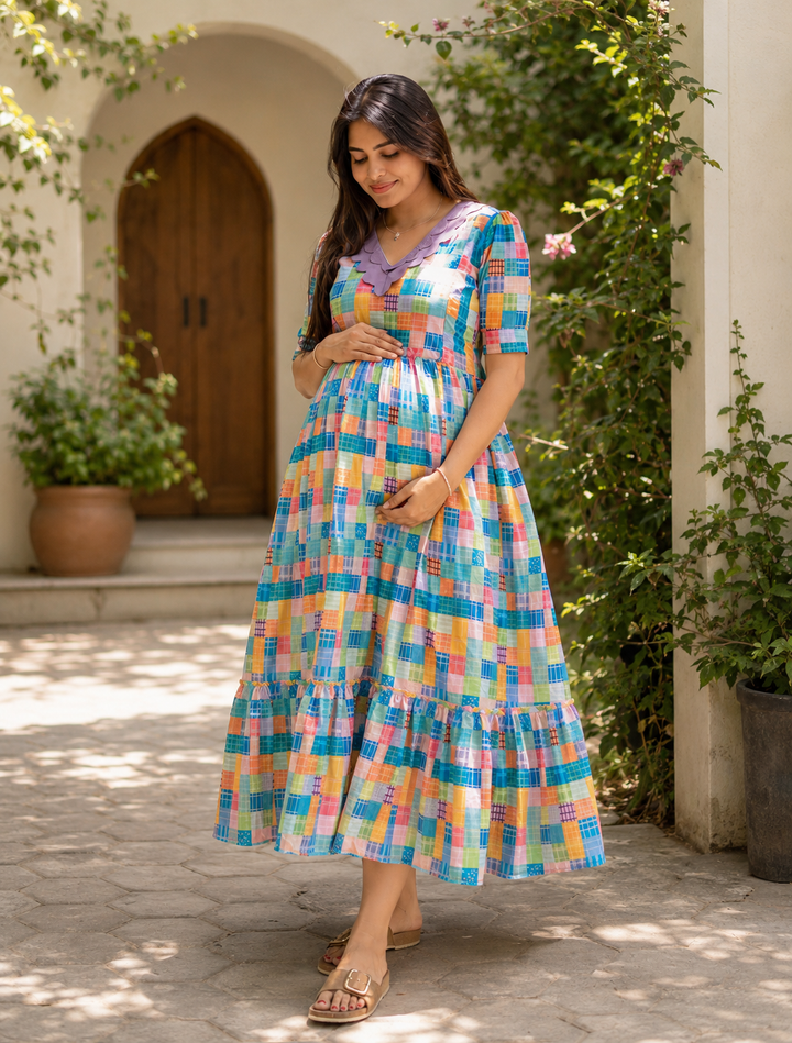 Ashritha1 Maternity Dress