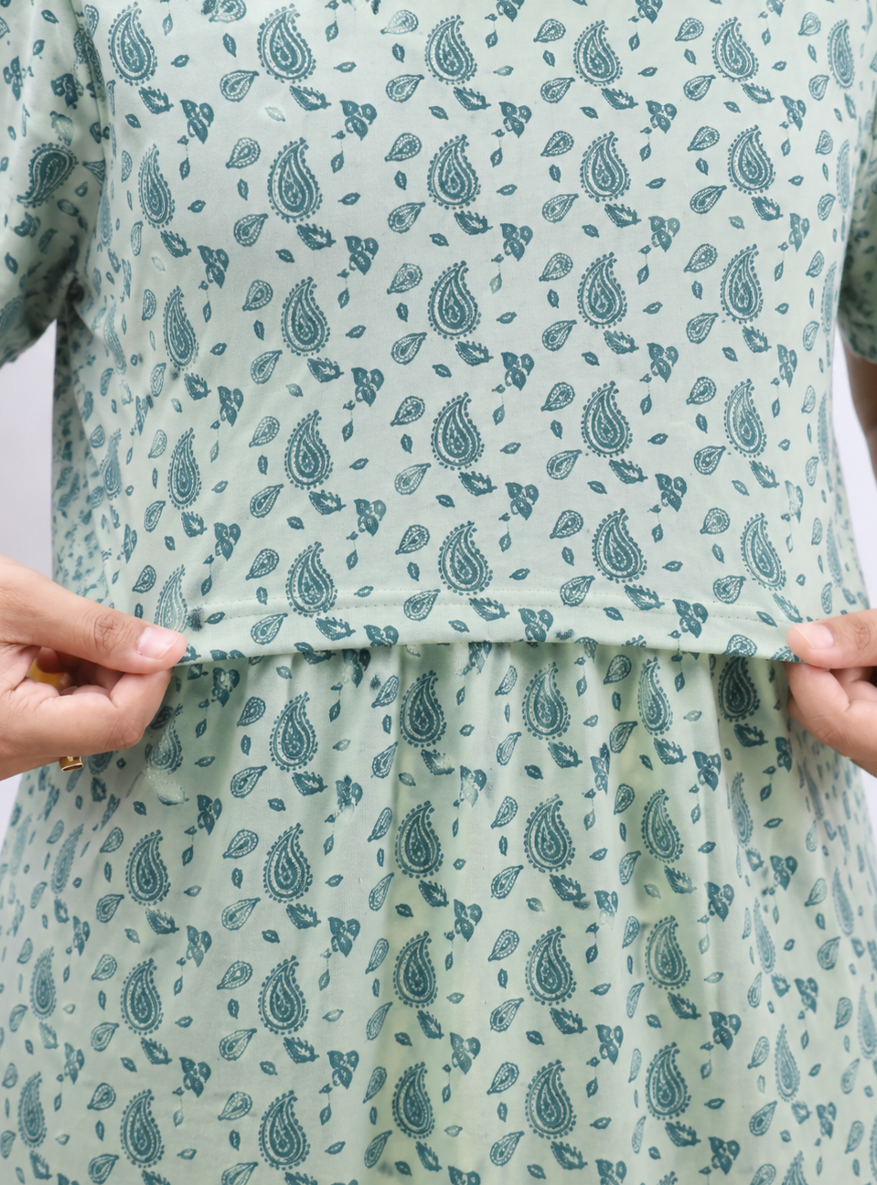 Sharanya SoftCotton Full Length Maternity Loungewear