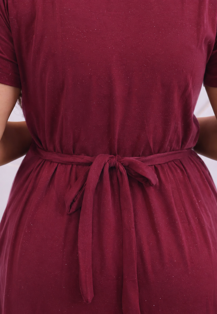 Shubha1 SoftCotton Full Length Maternity Loungewear