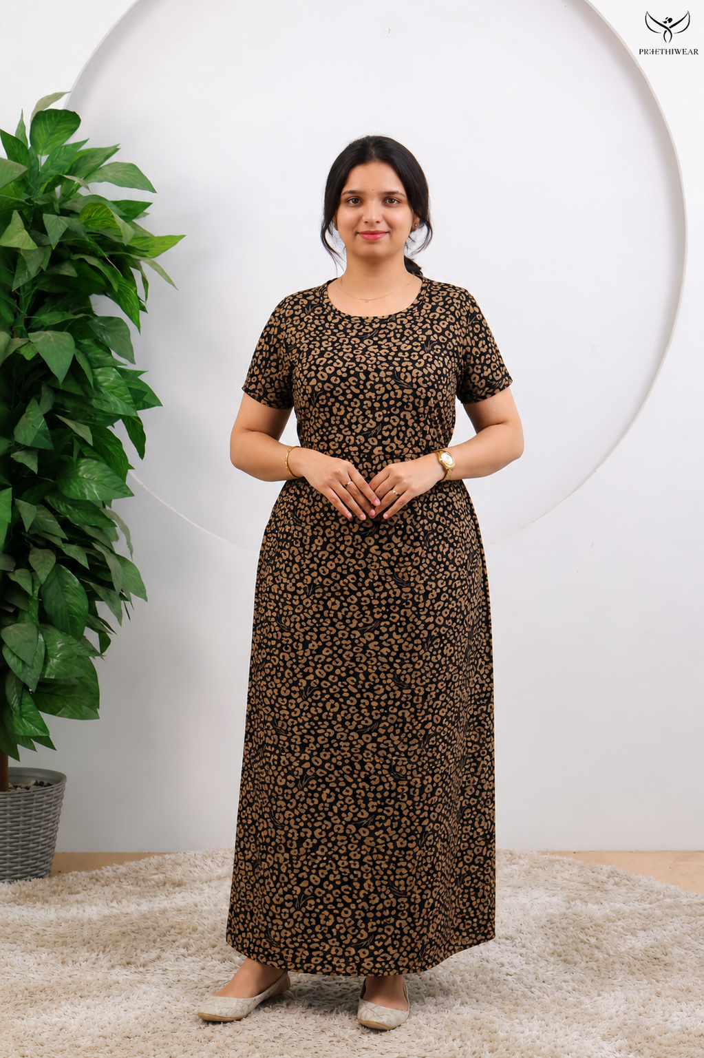 Manusha SoftCotton Full Length Maternity Loungewear