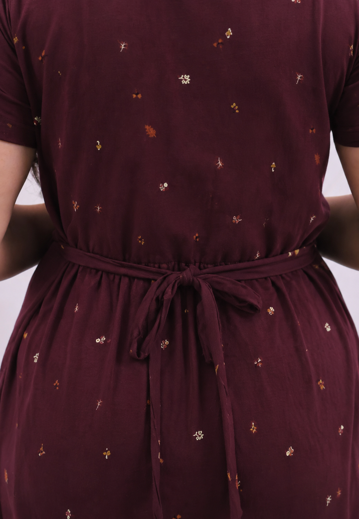 Ramya2 SoftCotton Full Length Maternity Loungewear