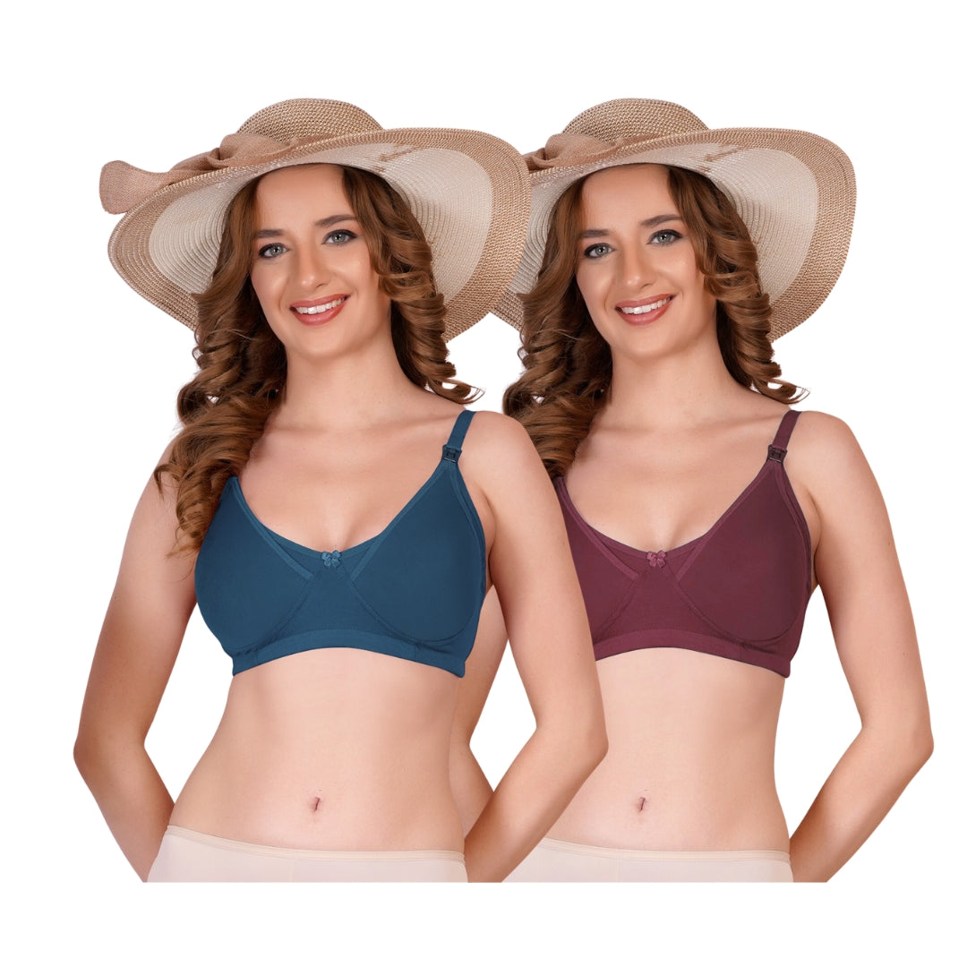 Combo Maternity Nursing Sleep Bra Pack of 2