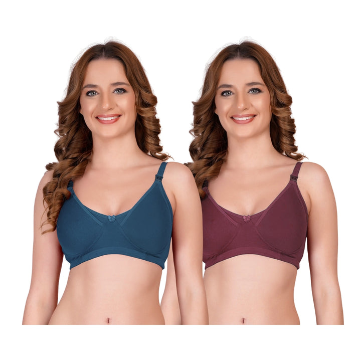 Combo Maternity Nursing Sleep Bra Pack of 2