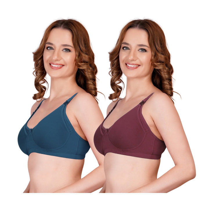 Combo Maternity Nursing Sleep Bra Pack of 2