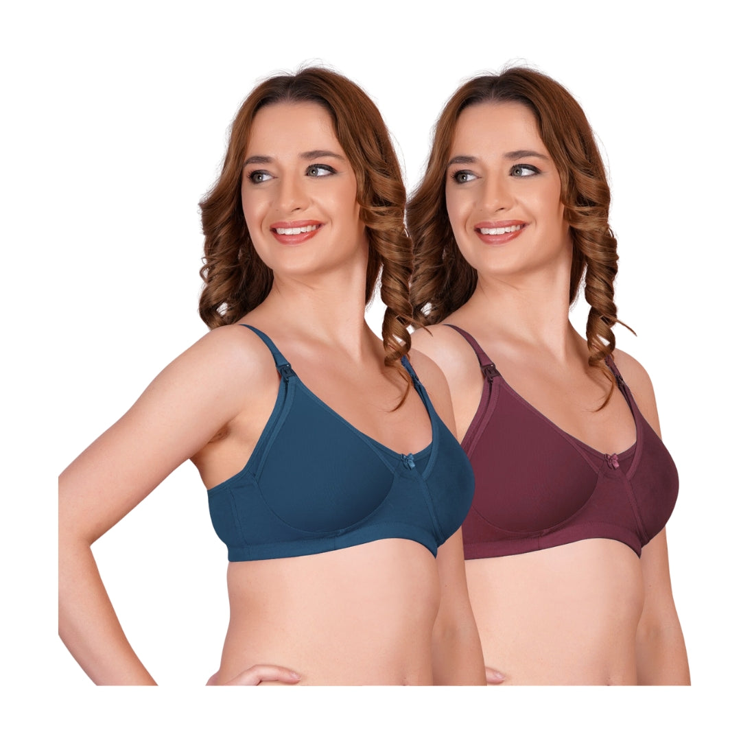 Combo Maternity Nursing Sleep Bra Pack of 2