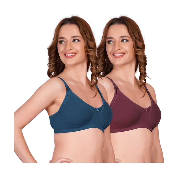 Combo Maternity Nursing Sleep Bra Pack of 2