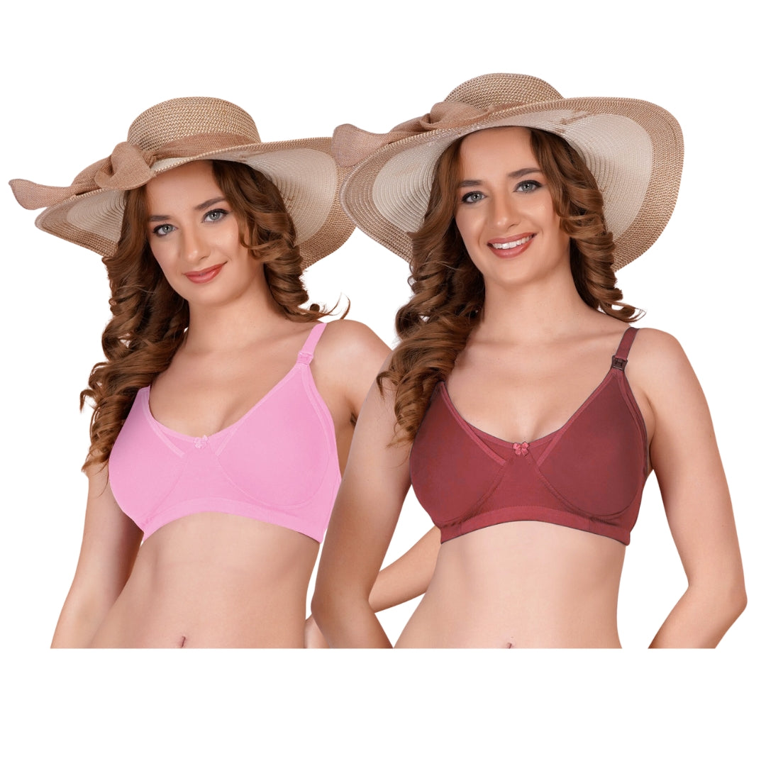Combo Maternity Nursing Sleep Bra Pack of 2